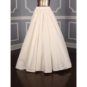 Lea-Ann Belter Grace 100% Silk Ballgown Full Formal Wedding Skirt Bridal 8